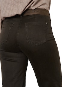 Jenny Wide dames broek bruin