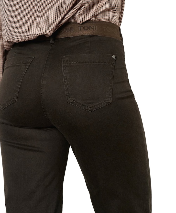 Jenny Wide dames broek bruin