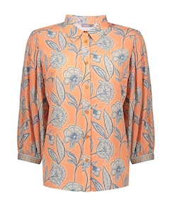 Dames blouse oranje