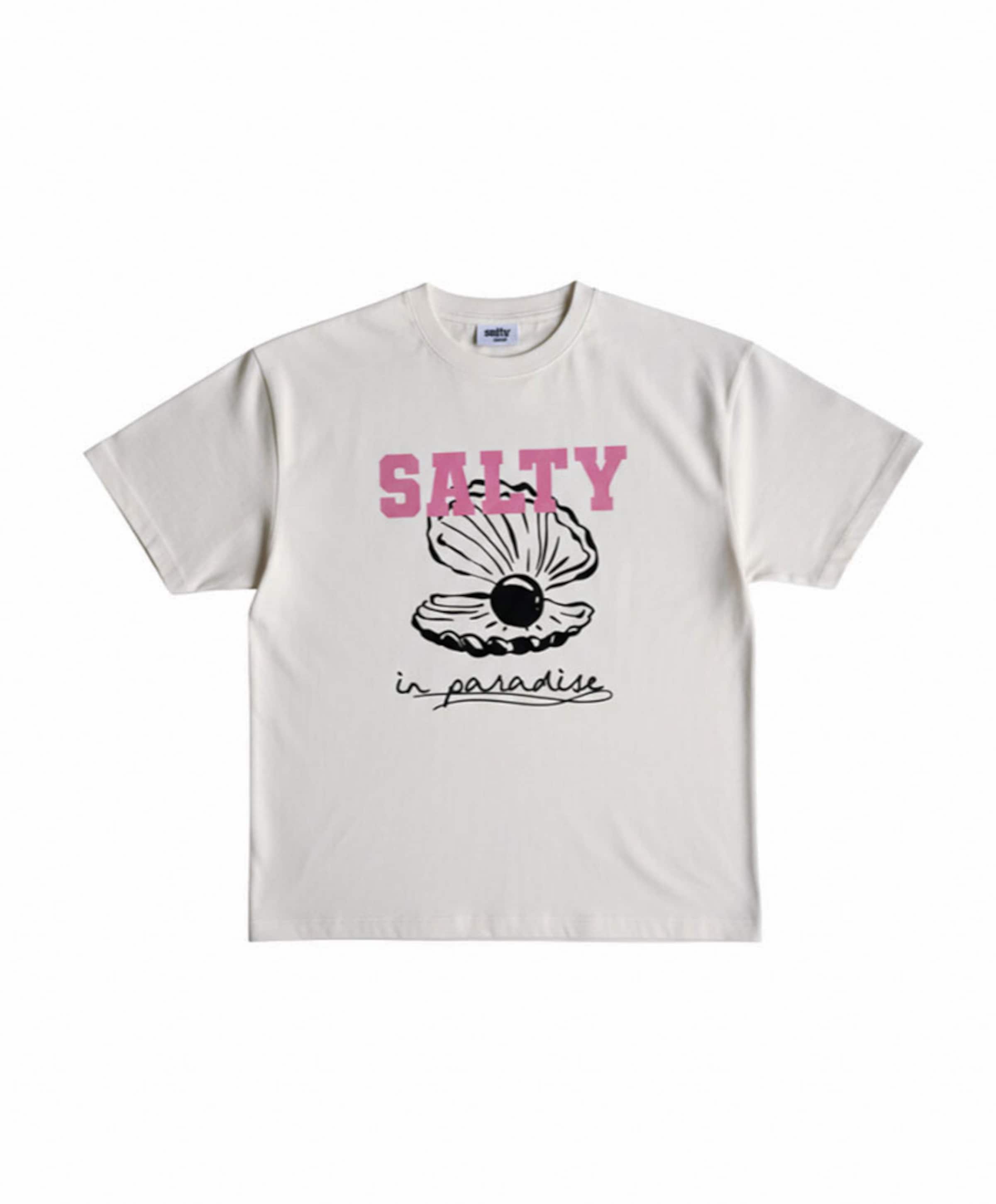 Uniseks t-shirt ecru