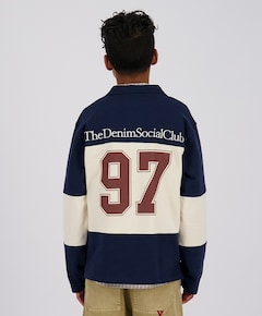 Jongens polo blauw