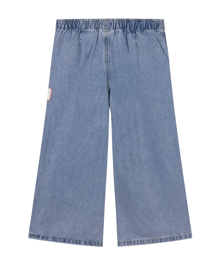 KIDS WIDE LEG FLOWY DENIM uniseks jeans  blauw