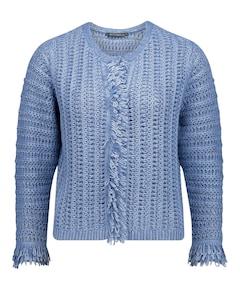 Dames vest blauw