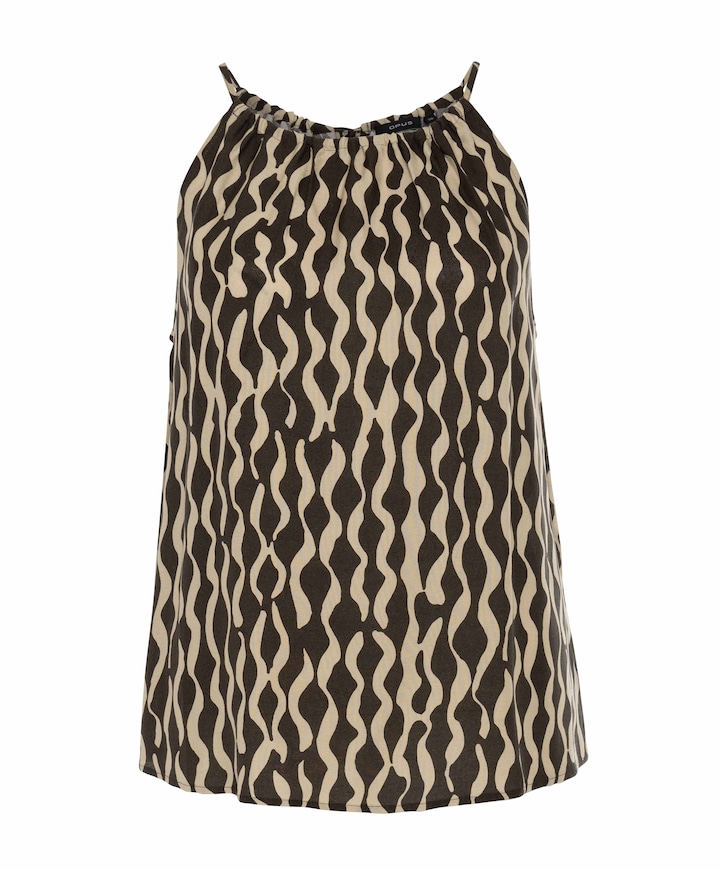 Dames top beige