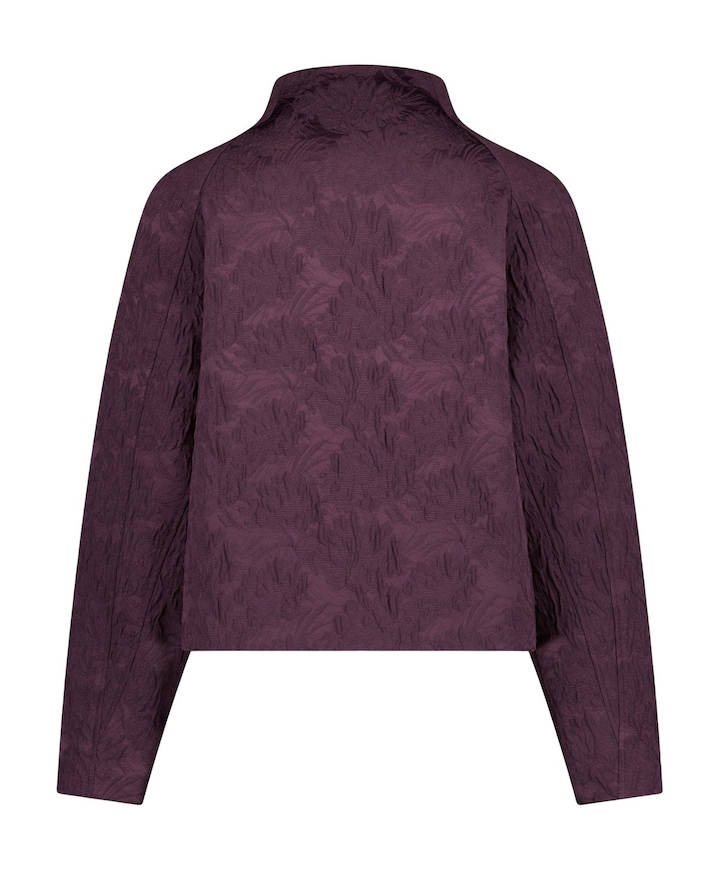 Dames jas bordeaux
