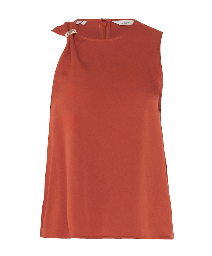Dames top brique
