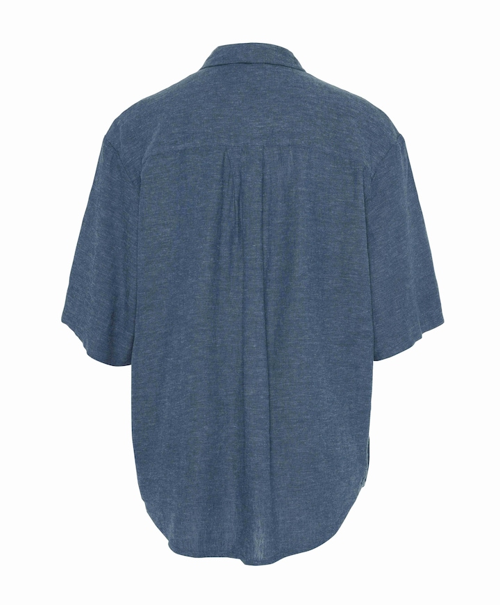 Dames blouse blauw