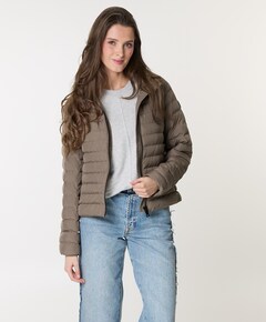 Dames jas bruin