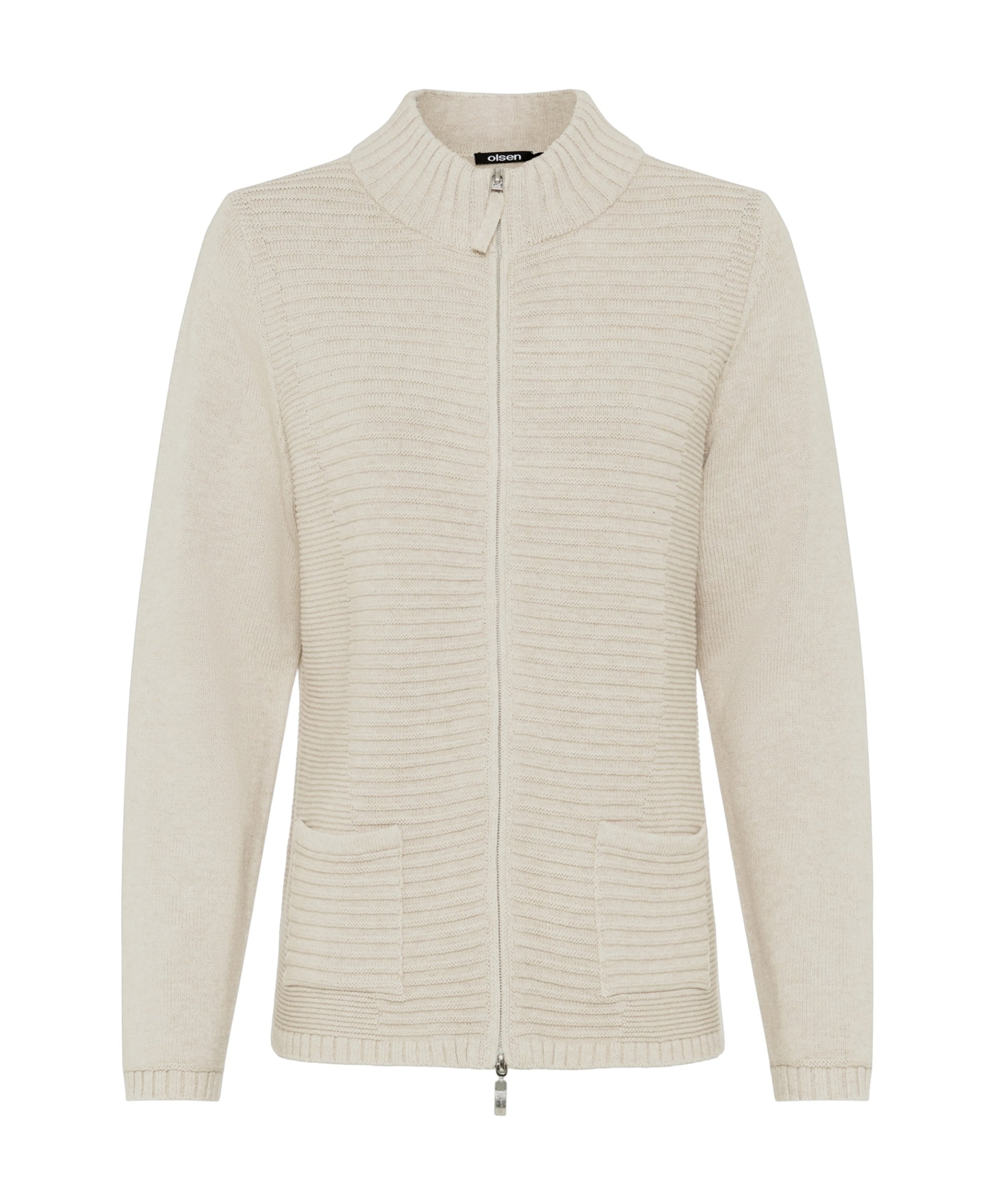 Dames vest beige