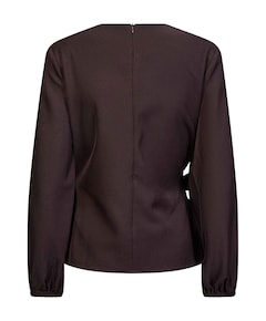 Dames blouse bruin
