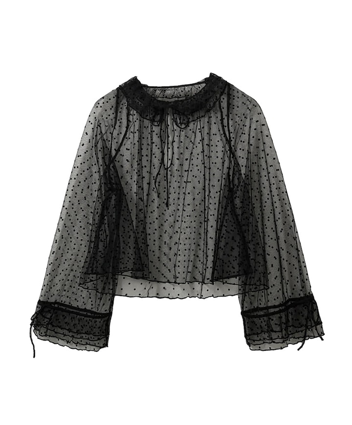 Dames blouse zwart