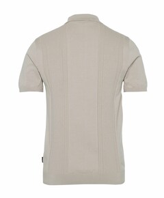 Heren polo beige
