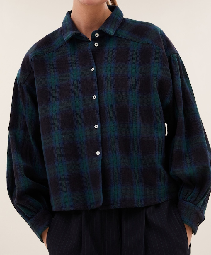 Dames blouse groen