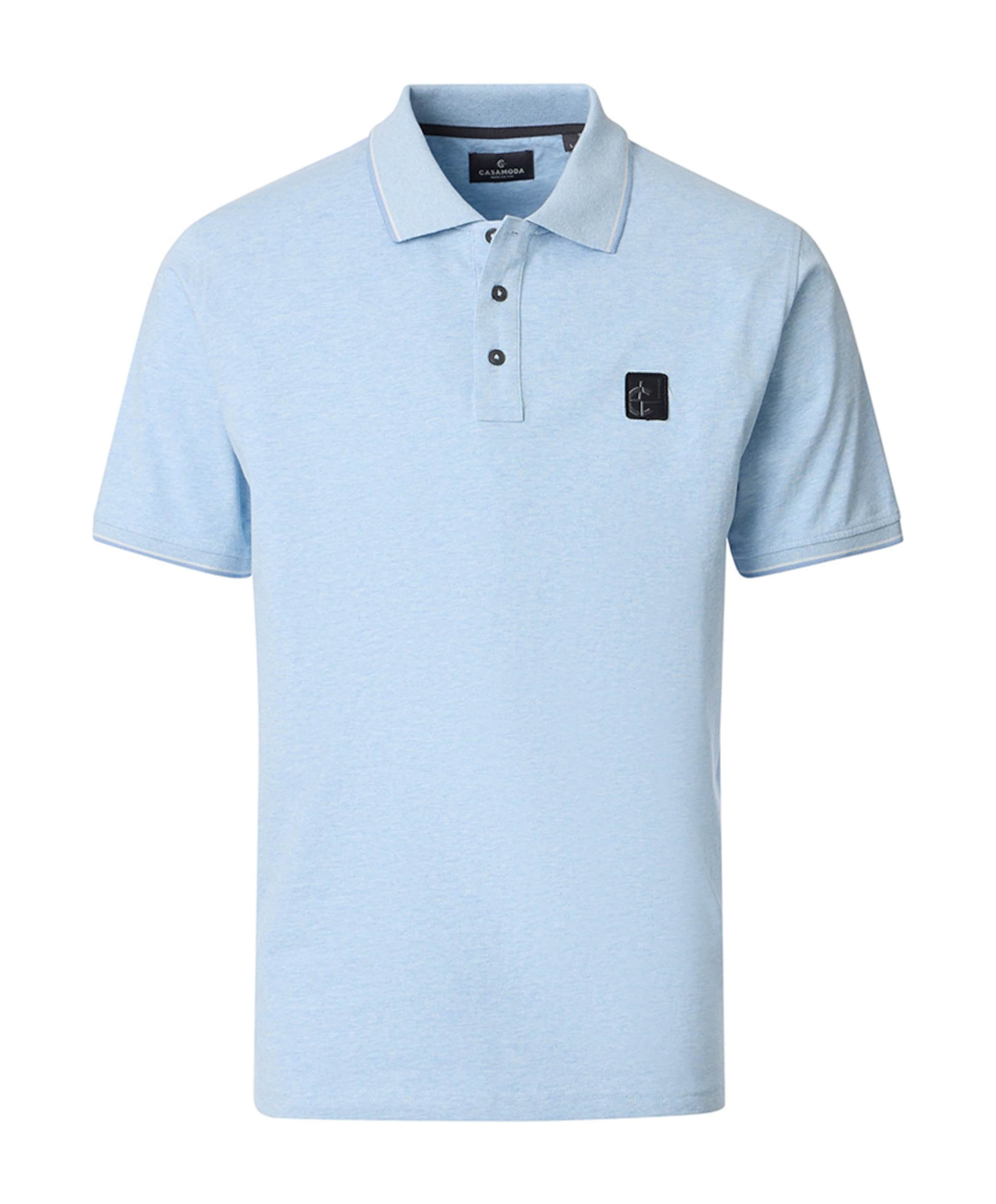 Heren polo blauw