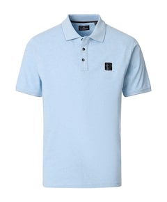 Heren polo blauw