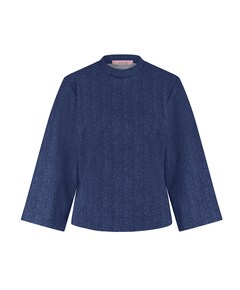 Dames top blauw