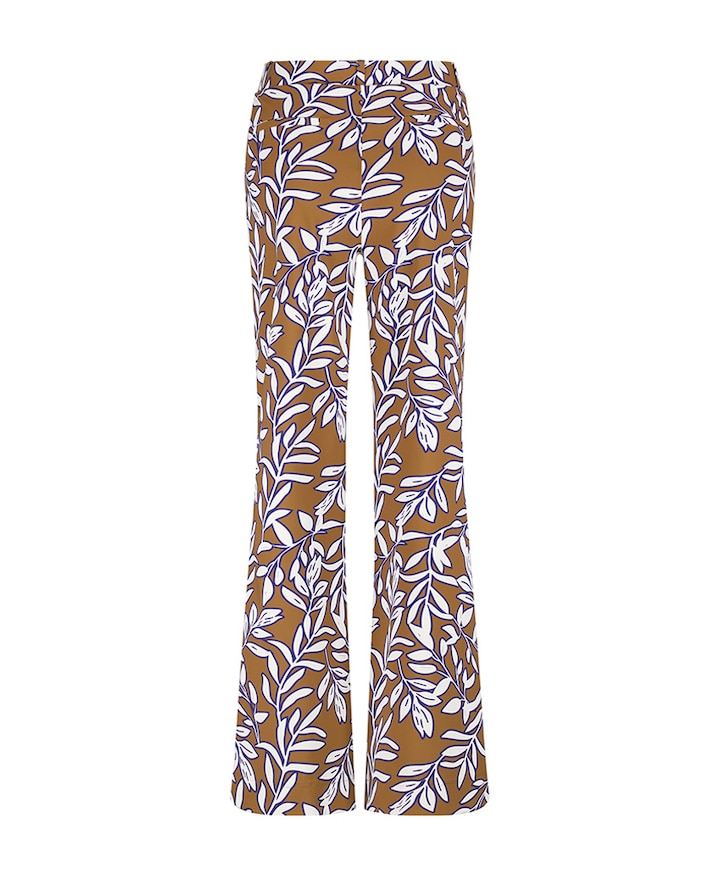 Marilon leaves broek beige