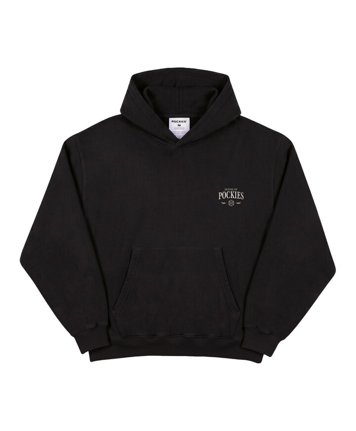 Heren hoodie zwart