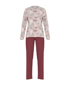 Pyjamaset bordeaux