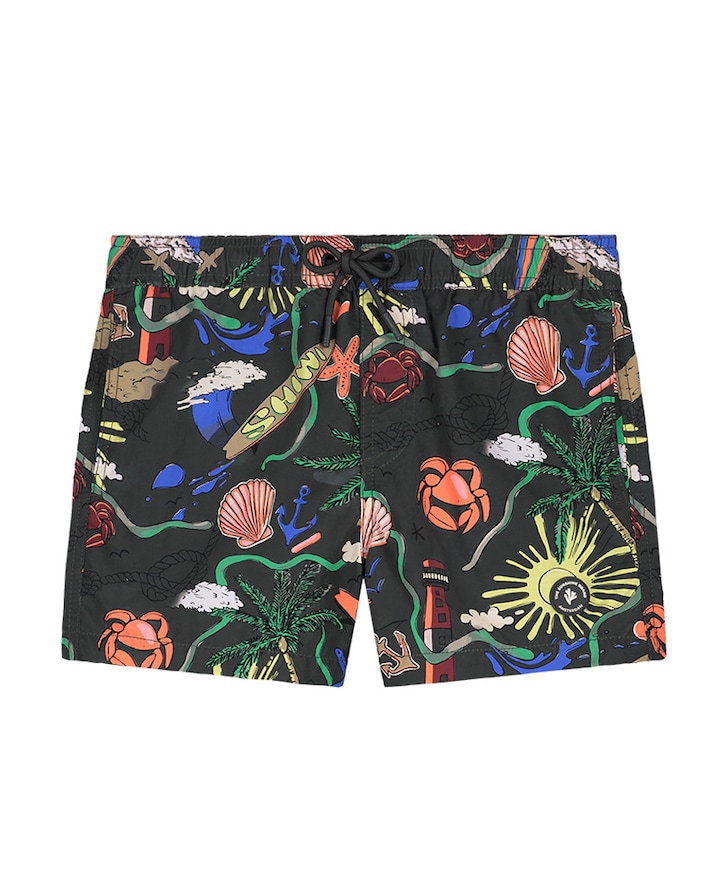 Jongens zwemshort groen