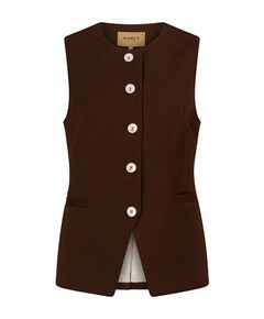 Gilet bruin