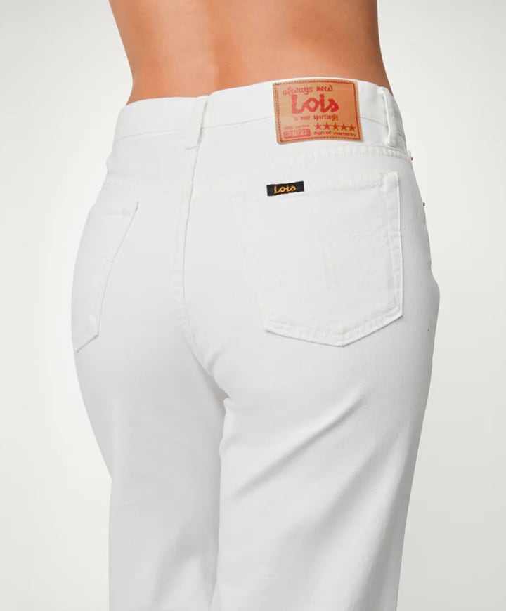 Lindsay Palazzo 7920 Omaha Light White dames jeans wit