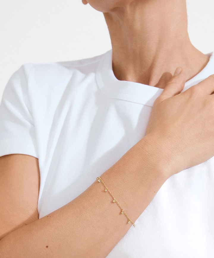 Dames armband goud