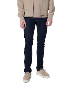 Nick Slim 5 pkt heren jeans blauw