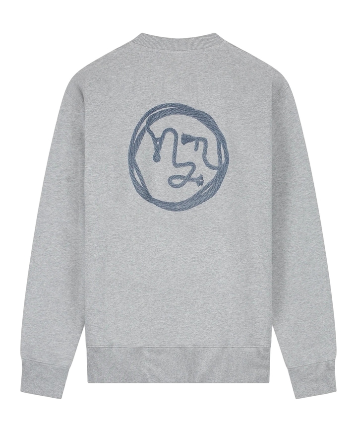 Heren sweater grijs