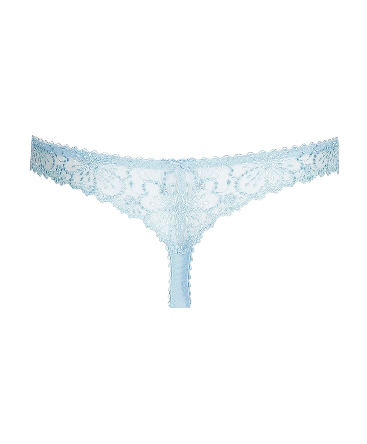 Dames string blauw