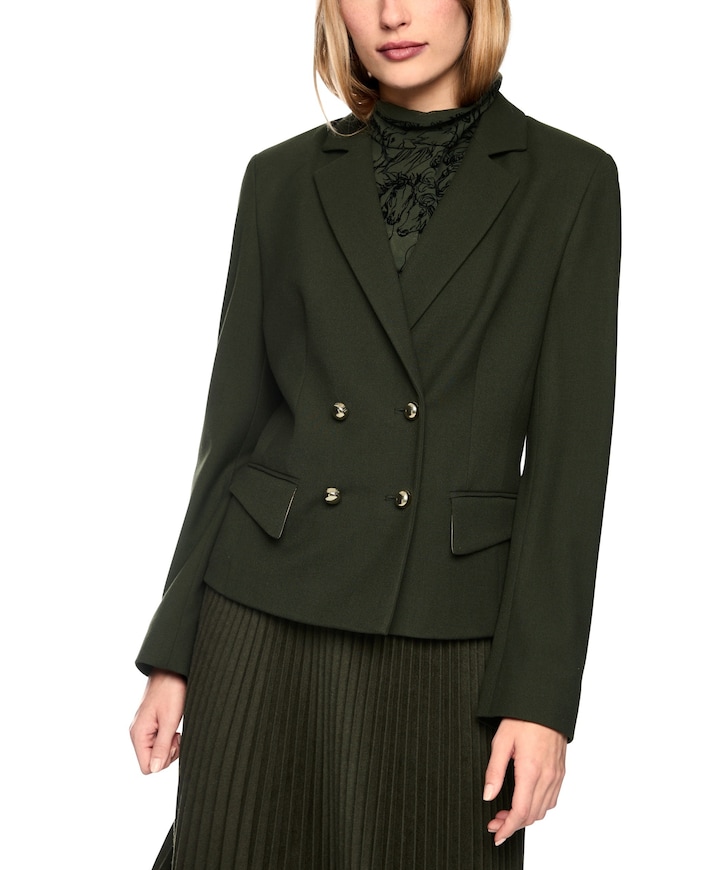 Dames blazer groen