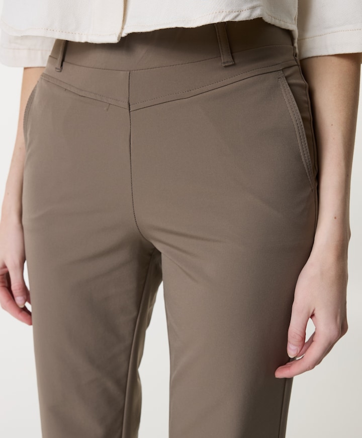 dames broek bruin
