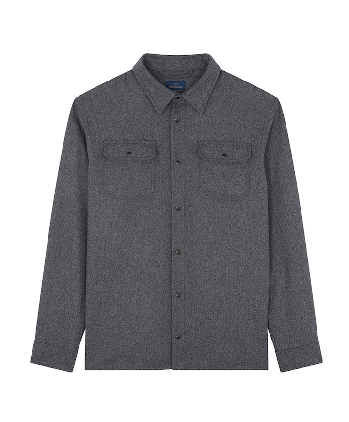 Overshirt grijs