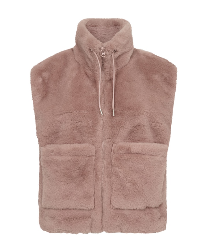 Dames bodywarmer roze