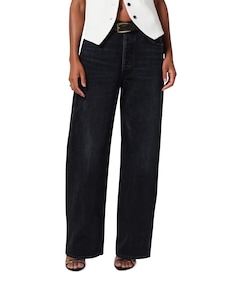 Ayla baggy in voila dames jeans zwart