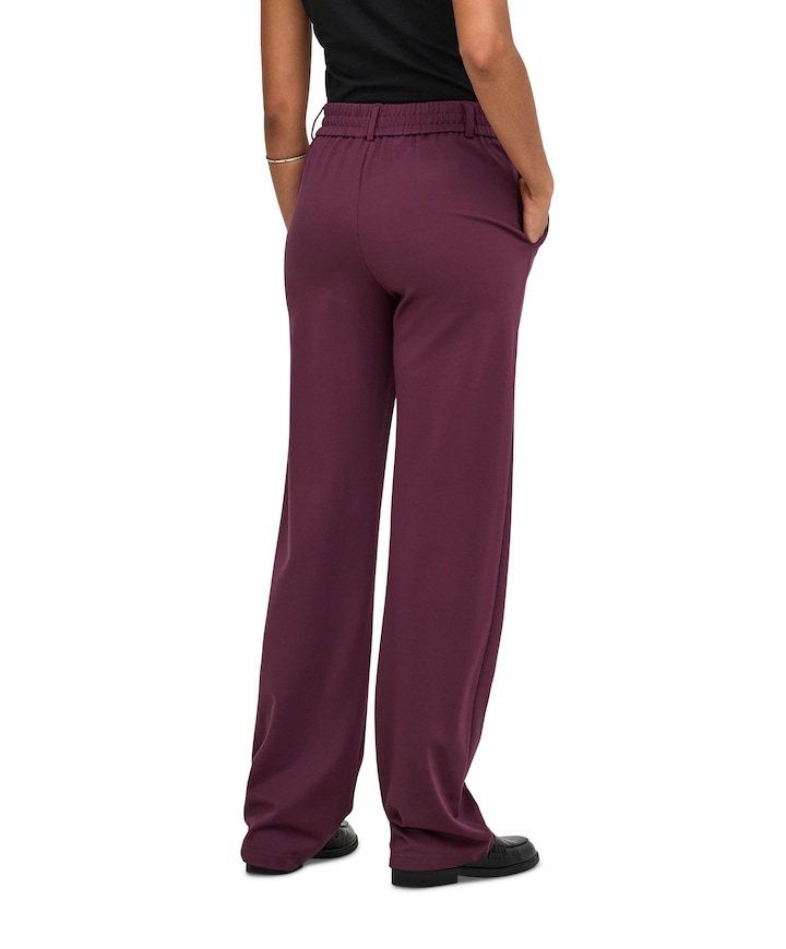 ONLPOPTRASH LIFE MW STRAIGHT dames broek bordeaux