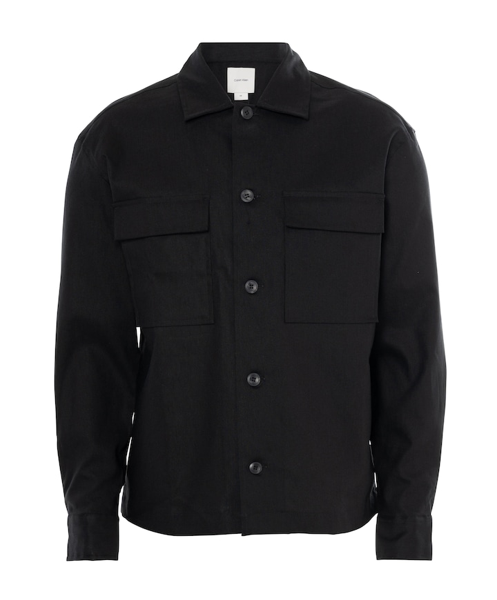Overshirt zwart