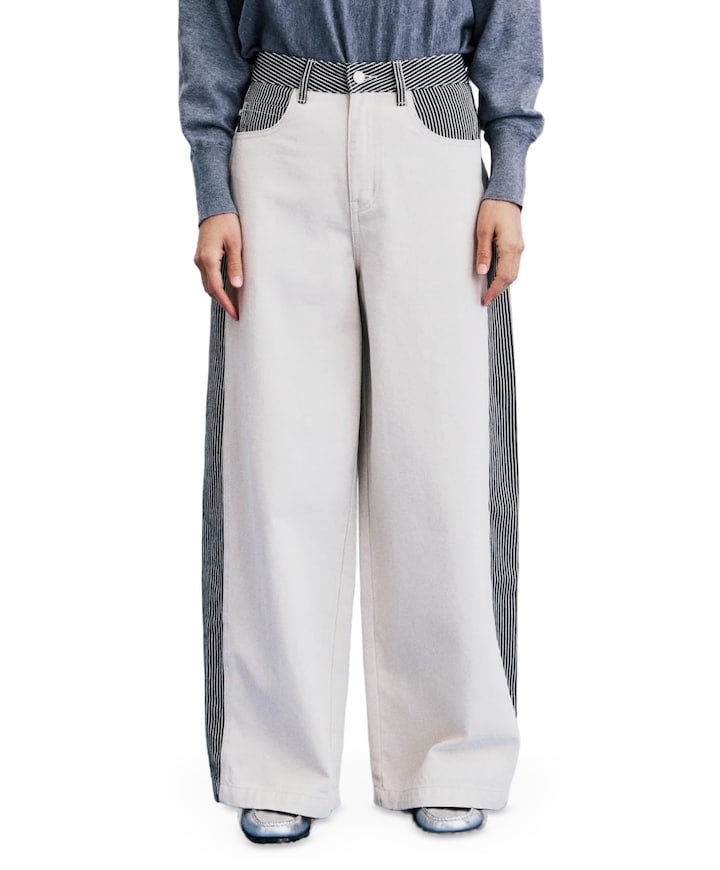 Durdle dames jeans beige