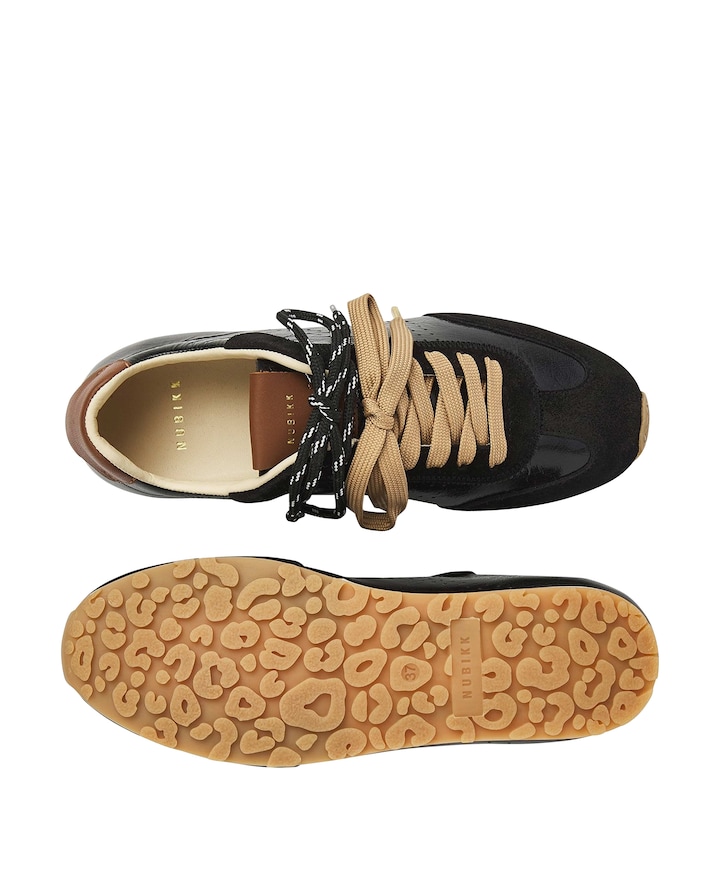 Billy Lou dames sneakers zwart