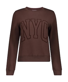 Dames sweater bruin