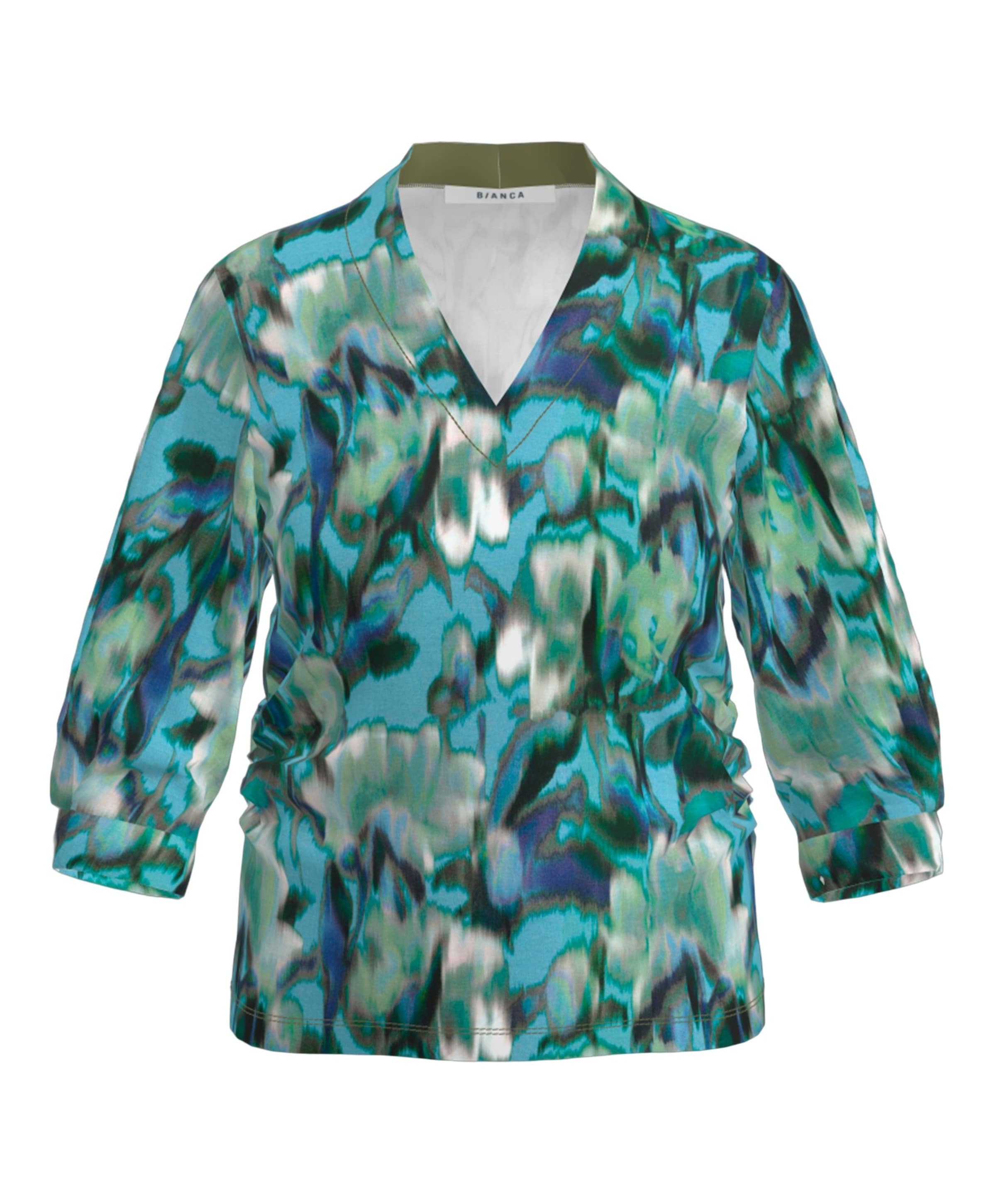 Dames longsleeve blauw