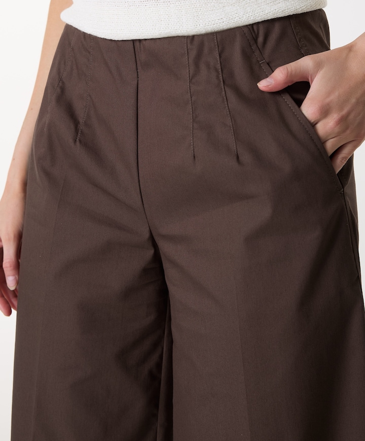 Jenny Culotte dames broek bruin