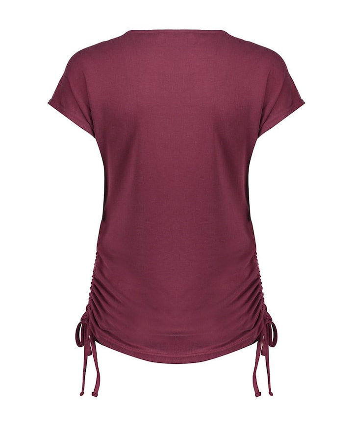 Dames blouse bordeaux
