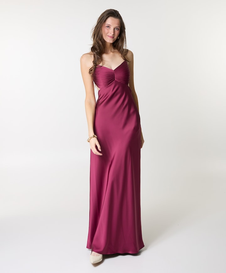 Dames jurk rood