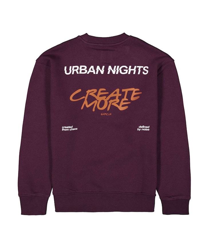 Meisjes sweater bordeaux