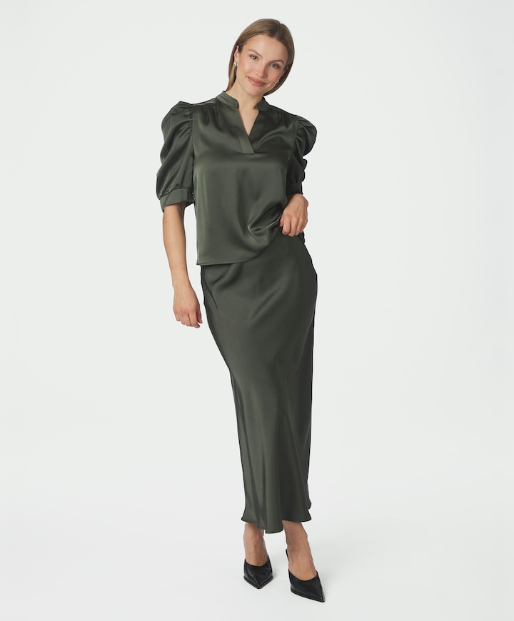 Dames blouse groen