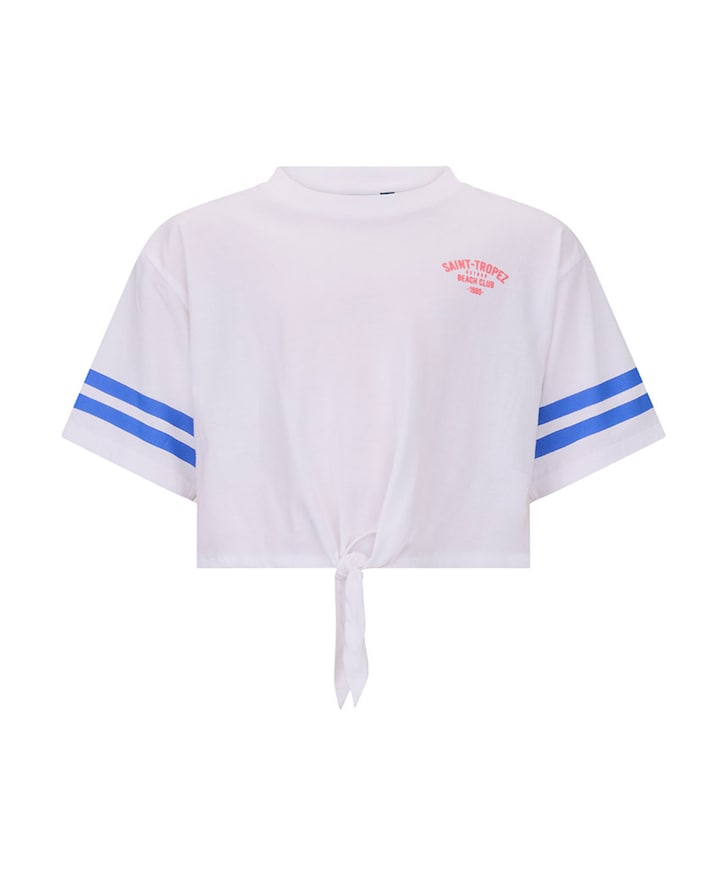 Meisjes T-shirt ecru