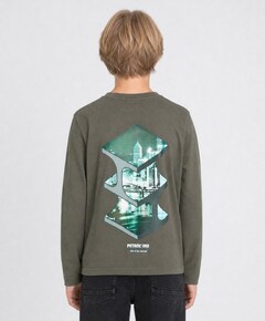 Jongens longsleeve groen