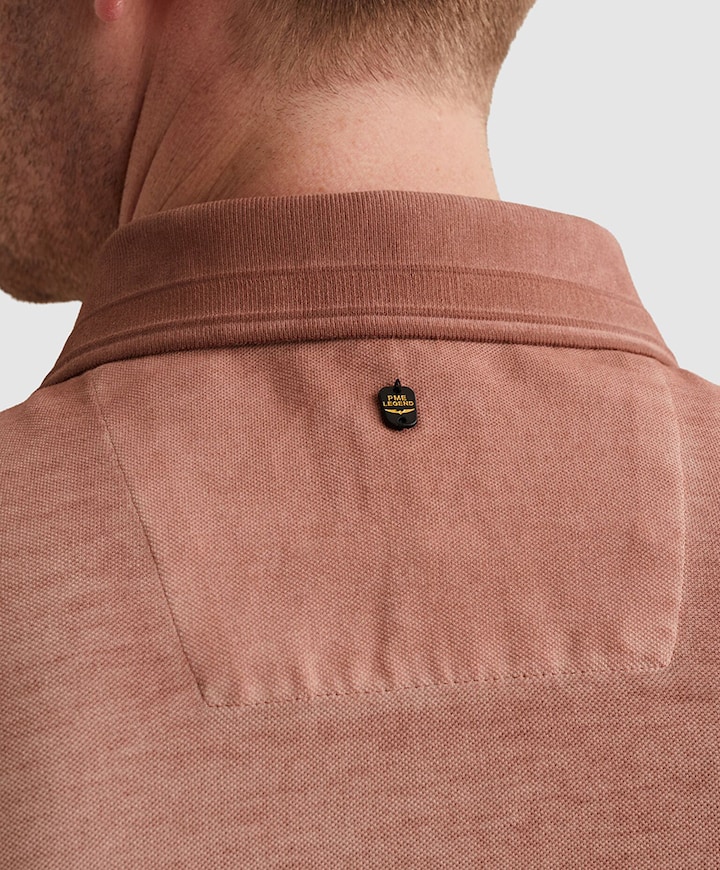 Heren polo roze