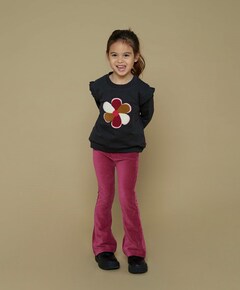 Shine bright meisjes broek paars